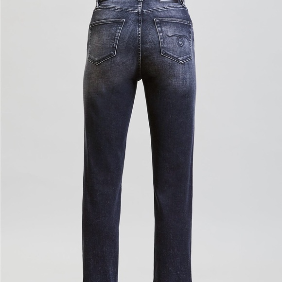 R13 Shelley Slim Morrison Black Jeans 26 - Picture 2 of 13